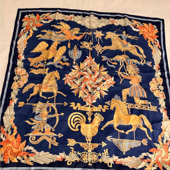 *****Vintage*****Hermes silk scarf - Picture 8 of 8